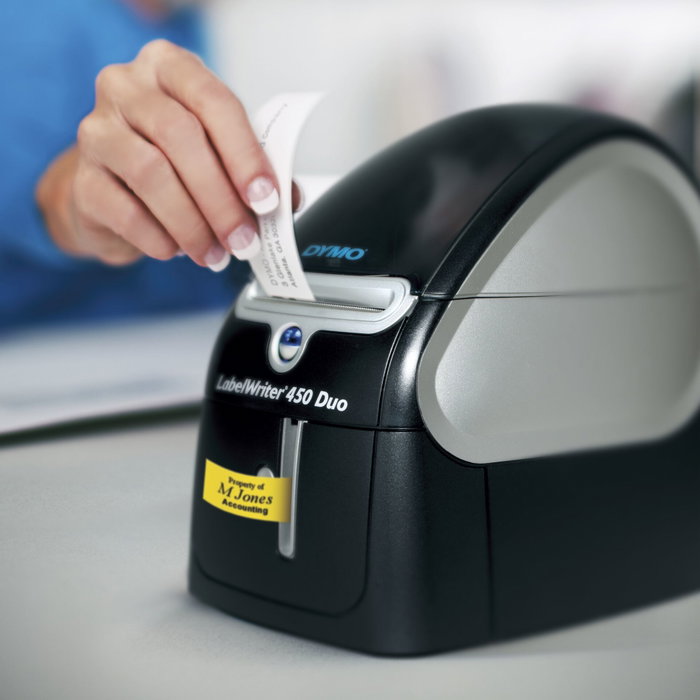 Dymo LabelWriter 450 Duo Negro y Plata