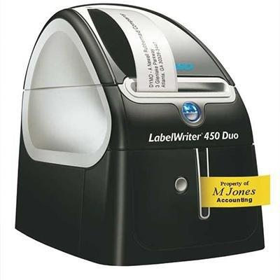 Dymo LabelWriter 450 Duo Negro y Plata