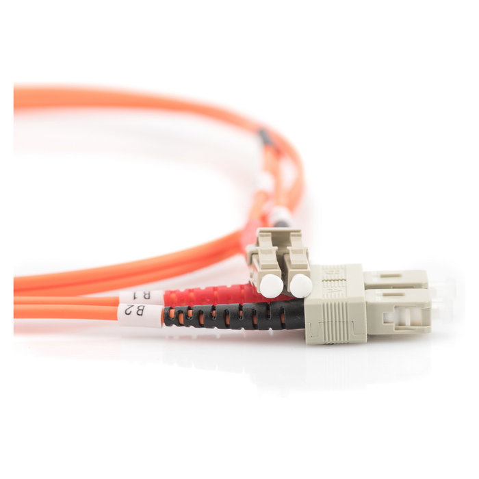 Digitus DK-2532-01 Cable de conexión de fibra óptica LC/SC OM2 Dúplex 1 m Digitus DK-2532-01 Cable de conexión de fibra óptica LC/SC OM2 Dúplex 1 m