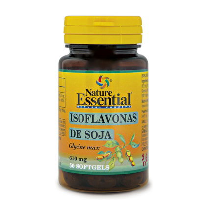 NATURE ESSENTIAL Isoflavonas de Soja 620mg, 50 perlas