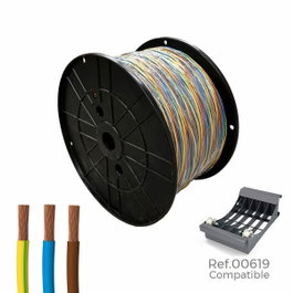 Sediles Cablecillo trenzado H07Z1-K 3 x 2,50 mm² 3 colores 600 m
