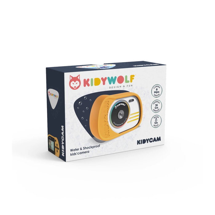 Kidywolf KIDYCAM Cámara de fotos y vídeo amarillo