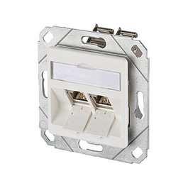 METZ CONNECT E-DATmodul TIA/EIA Cat.6A 8/8(8) Upk reinw BTR NETCOM 1309121102-E Blanco