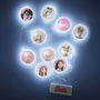 Paladone Luces Decorativas Barbie, Guirnalda Luminosa con 10 Luces LED de 130cm, Funciona con 2 Baterías AA, Incluye 20 Pegatinas Reutilizables