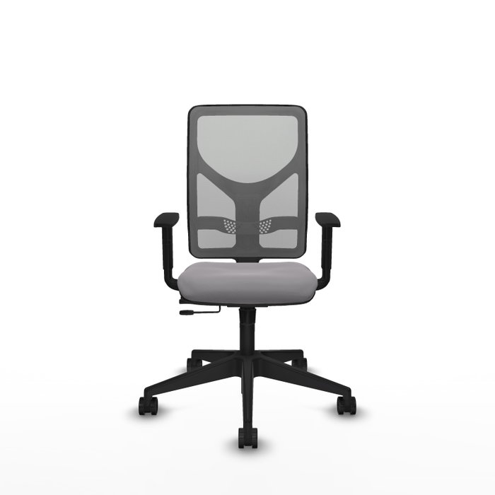 PIQUERAS Y CRESPO Silla de oficina Motilla Gris con Mecanismo Sincro/Traslack