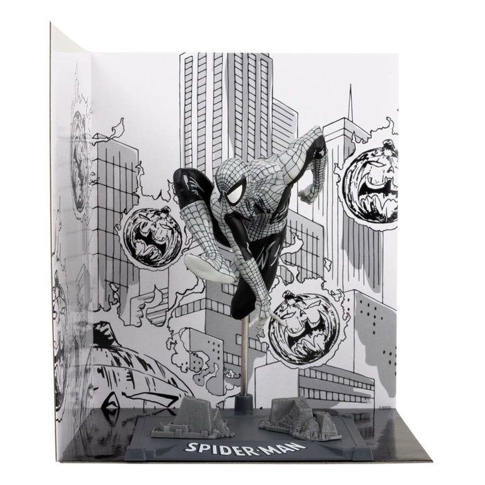 Marvel Collection Estatua PVC 1/10 Spider-Man (Spider-Man #6)(Line Art)(Gold Label) 10 cm Marvel Collection Estatua PVC 1/10 Spider-Man (Spider-Man #6)(Line Art)(Gold Label) 10 cm