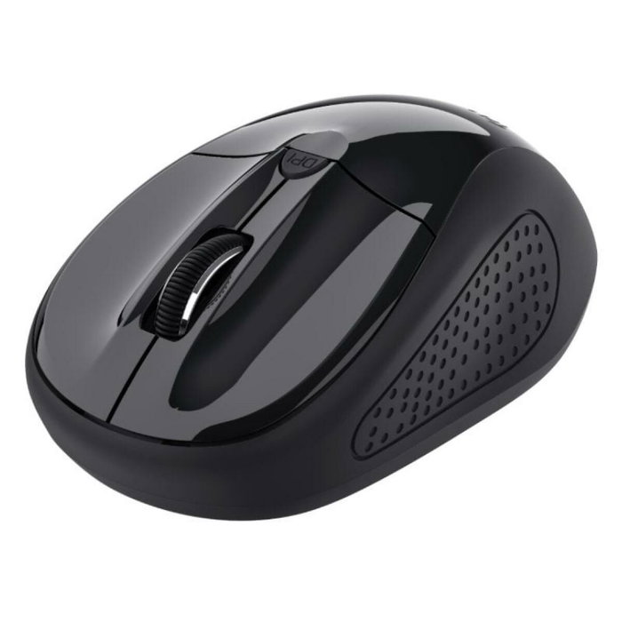 Trust Ratón Inalámbrico 24658 Ambidextro Negro