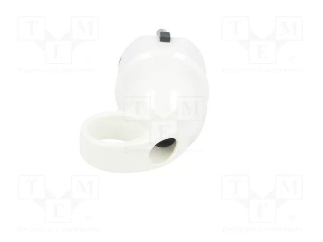 PAWBOL Enchufe Macho de Alimentación AC Uni-Schuko Blanco