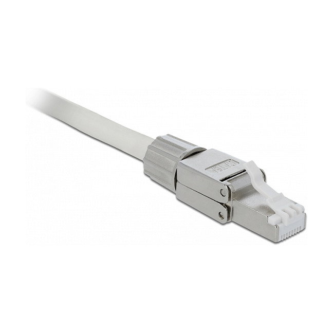 DeLOCK 86477 Conector RJ45 Cat.6A STP Gris DeLOCK 86477 Conector RJ45 Cat.6A STP Gris