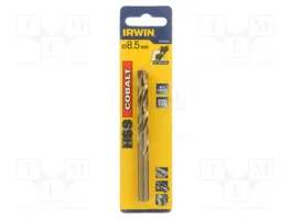 IRWIN Broca para metal HSS-Co 8,5 mm x 117 mm