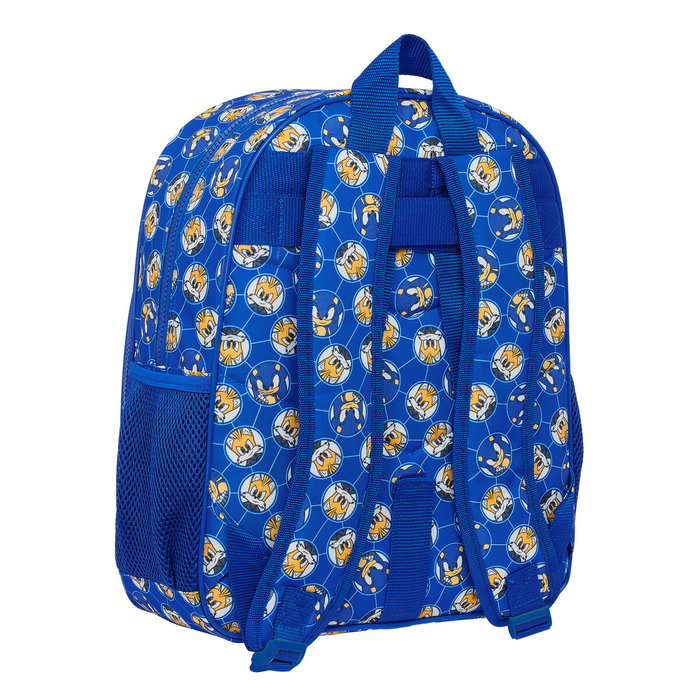 SAFTA Mochila Junior Sonic Prime Adaptable a Carro