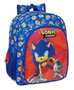 SAFTA Mochila Junior Sonic Prime Adaptable a Carro