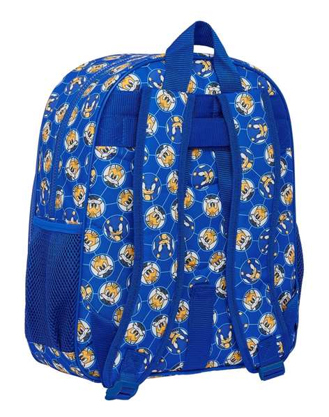 SAFTA Mochila Junior Sonic Prime Adaptable a Carro