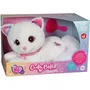 Gipsy Toys GIP3268060563034 Peluche Gato Cuty Bella Fashionista 30cm Blanco Rosa
