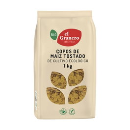El Granero Integral Copos de Maíz Tostados Bio 1kg