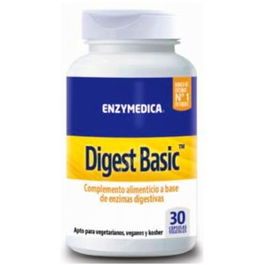 ENZYMEDICA Digest Basic 30 Cápsulas Vegetales