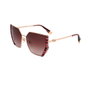 Furla SFU786V Gafas de Sol Mujer Montura Geométrica Metal 57-16-140 mm
