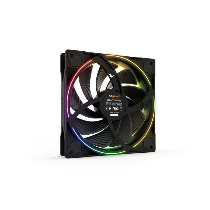 be quiet! LIGHT WINGS 140mm PWM high-speed ARGB Ventilador 14 cm