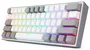 Redragon K617 Fizz Teclado Mecánico Gaming RGB White/Grey Layout Polaco USB-C