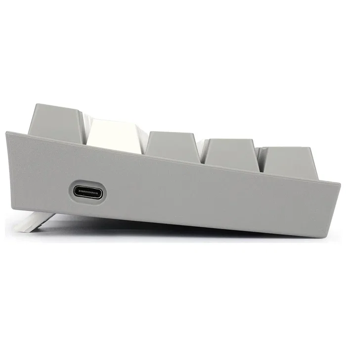 Redragon K617 Fizz Teclado Mecánico Gaming RGB White/Grey Layout Polaco USB-C