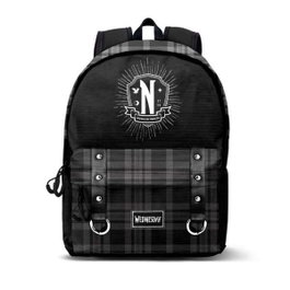 Karactermania Mochila Miércoles Plus Chains Negro