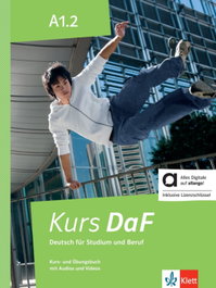 KLETT, Kurs DaF A1.2 - Alumno y ejercicios + licencia allango - edición híbrida allango