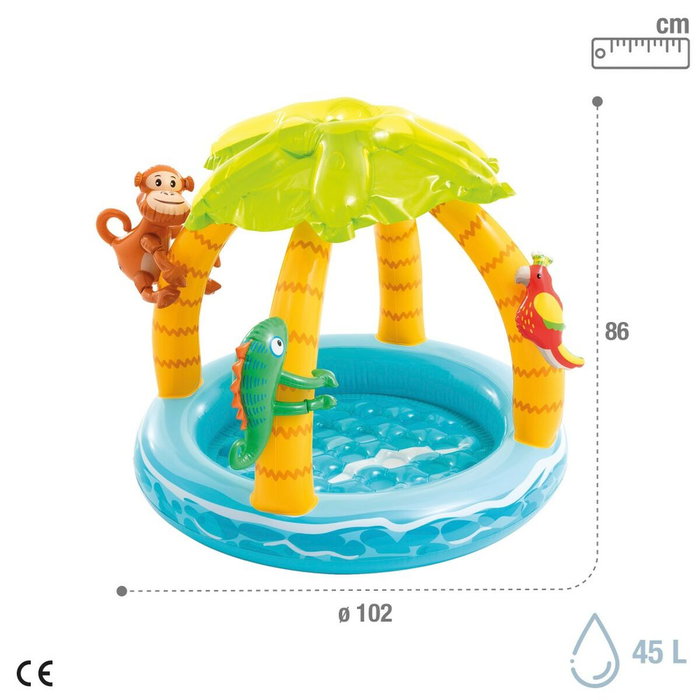 Intex Piscina hinchable tropical