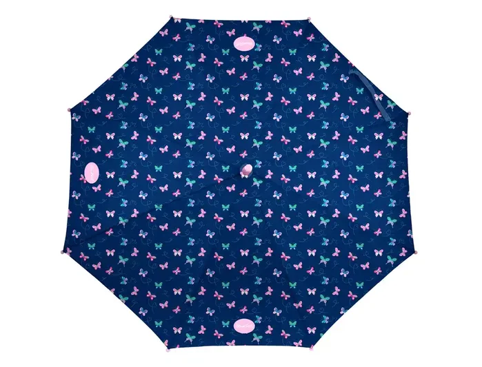 Safta Paraguas Automático Blackfit8 Mariposas 60 cm