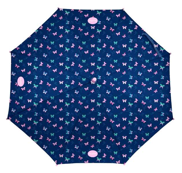 Safta Paraguas Automático Blackfit8 Mariposas 60 cm