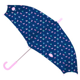 Safta Paraguas Automático Blackfit8 Mariposas 60 cm