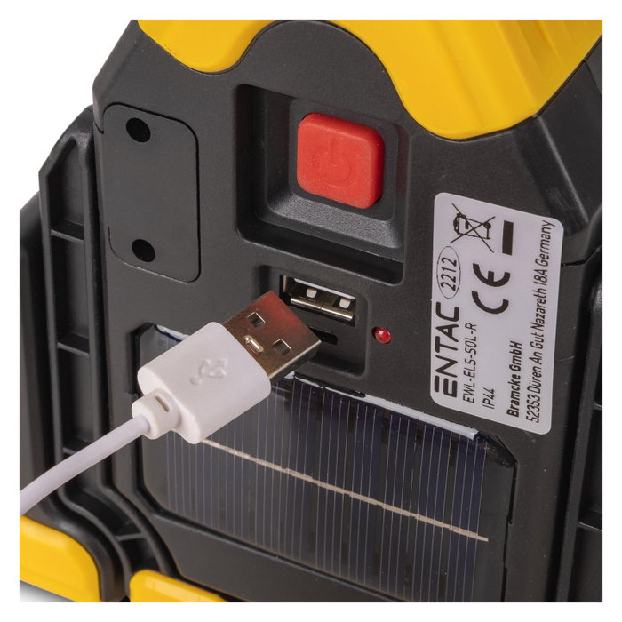 ENTAC Entac Warnleuchte Solarfunktion EWL-ELS-SOL-R