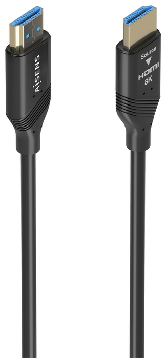 Aisens Cable HDMI 2.1 AOC 8K@60Hz 4K@120Hz 20m Negro Aisens Cable HDMI 2.1 AOC 8K@60Hz 4K@120Hz 20m Negro