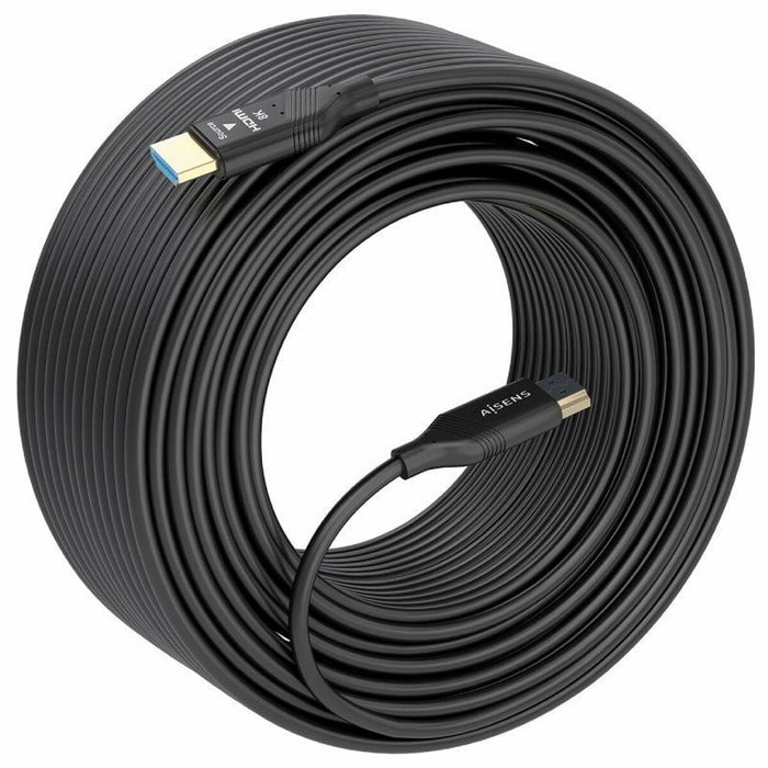 Aisens Cable HDMI 2.1 AOC 8K@60Hz 4K@120Hz 20m Negro Aisens Cable HDMI 2.1 AOC 8K@60Hz 4K@120Hz 20m Negro