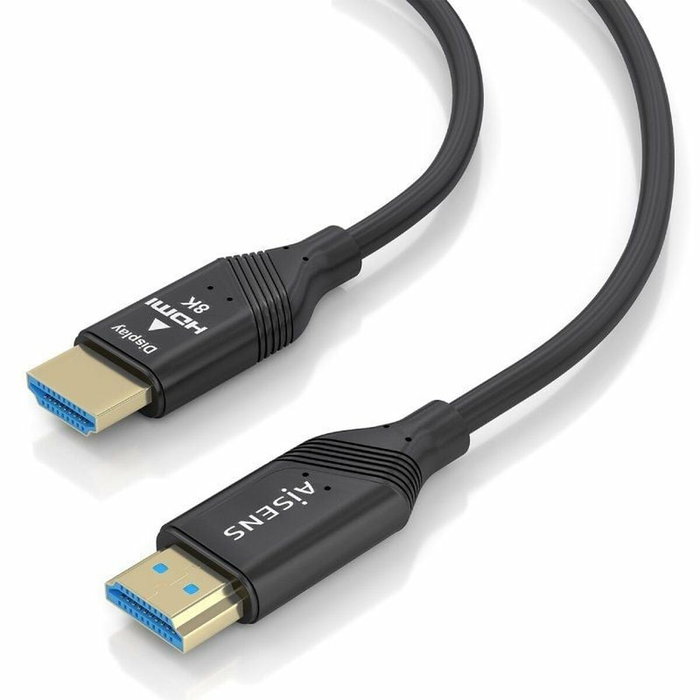 Aisens Cable HDMI 2.1 AOC 8K@60Hz 4K@120Hz 20m Negro Aisens Cable HDMI 2.1 AOC 8K@60Hz 4K@120Hz 20m Negro