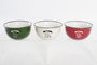 DKD Home Decor Set de 6 Cuencos de Porcelana Montaña, 500ml