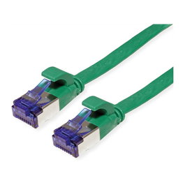 VALUE Patchkabel Cat.6A FTP extraplano verde 5 m