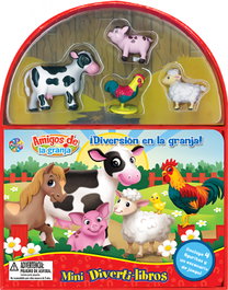 PHIDAL EDITIONS, ¡Diversión en la granja! (Mini Diverti-Libros)