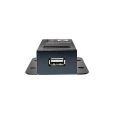 LogiLink Extensor USB 2.0 Cat.5 de 50 m, 1 puerto, montable, PoE, negro LogiLink Extensor USB 2.0 Cat.5 de 50 m, 1 puerto, montable, PoE, negro