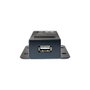 LogiLink Extensor USB 2.0 Cat.5 de 50 m, 1 puerto, montable, PoE, negro
