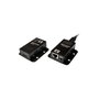 LogiLink Extensor USB 2.0 Cat.5 de 50 m, 1 puerto, montable, PoE, negro