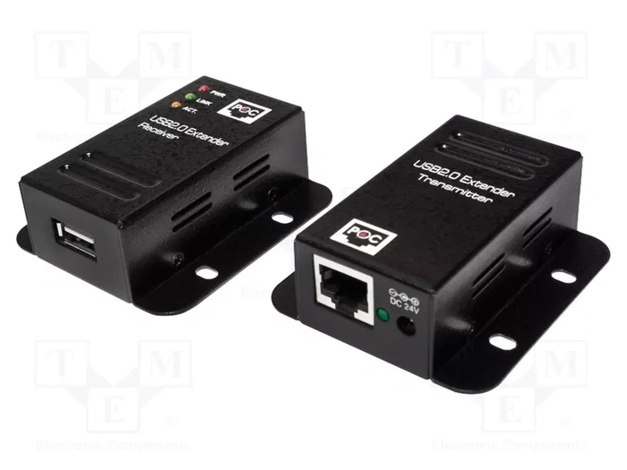 LogiLink UA0267 Extender USB 2.0 de 50m con PoE