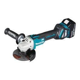 Makita DGA511RTJ Amoladora Angular a Batería, Motor sin Escobillas, 12.5 cm, 8500 RPM, Incluye Funda de Transporte
