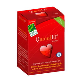 100% Natural Quinol 10 50mg 90 perlas Complemento Alimenticio con Ubiquinol y Vitaminas