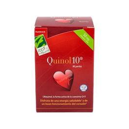 CIEN POR CIEN NATURAL Quinol 10 50Mg. 90 Perlas Ubiquinol Coenzima Q10 Energía Vitalidad