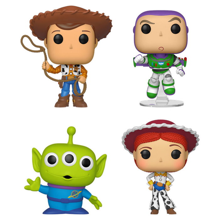 FUNKO Blister 4 figuras POP Disney Pixar Toy Story FUNKO Blister 4 figuras POP Disney Pixar Toy Story