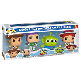 FUNKO Blister 4 figuras POP Disney Pixar Toy Story