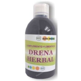 ALFA HERBAL Drena Herbal 500Ml Bebida Drenante Saciante Adelgazante Detox