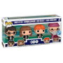Funko Pop Pack de 4 Figuras Harry Potter, Hermione, Ron y Dumbledore