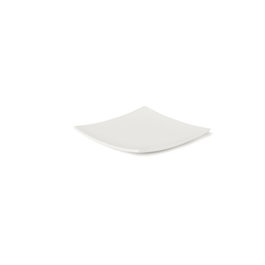 Le coq Plato Cuadrado Cassiopea 12x12 cm en Alumina Porcelain