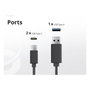 Conceptronic ALTHEA17B Cargador GaN de 67W con 3 Puertos (2x USB-C, 1x USB-A)